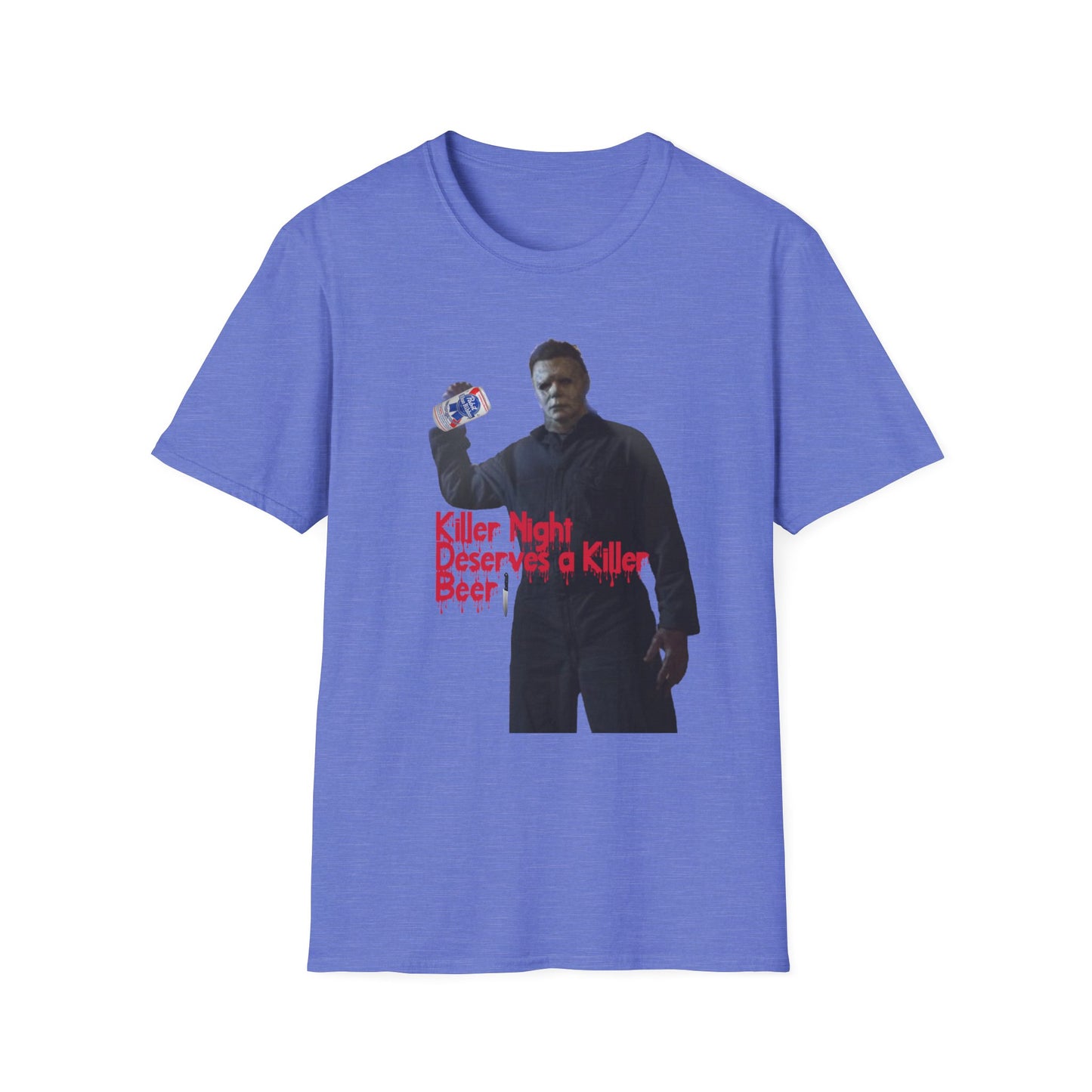 "Killer Night Deserves a Killer Beer" Unisex Softstyle T-Shirt