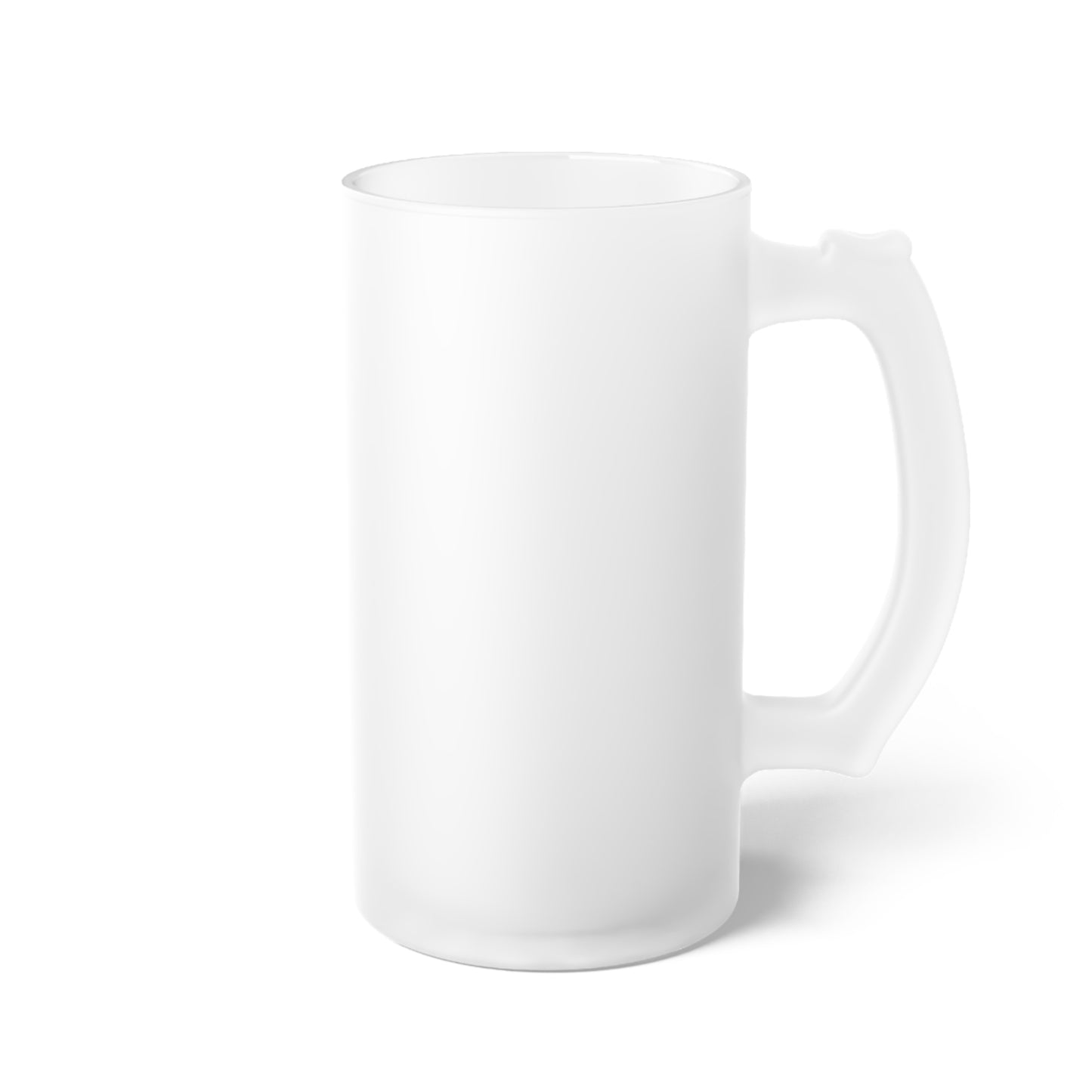 PBR Drinking Team Frosted Glass Beer Mug