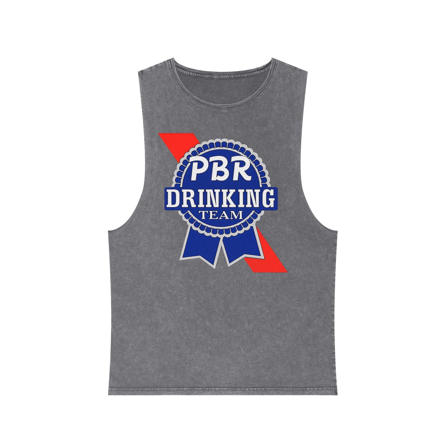 PBR Drinking Team Unisex Stonewash Tank Top