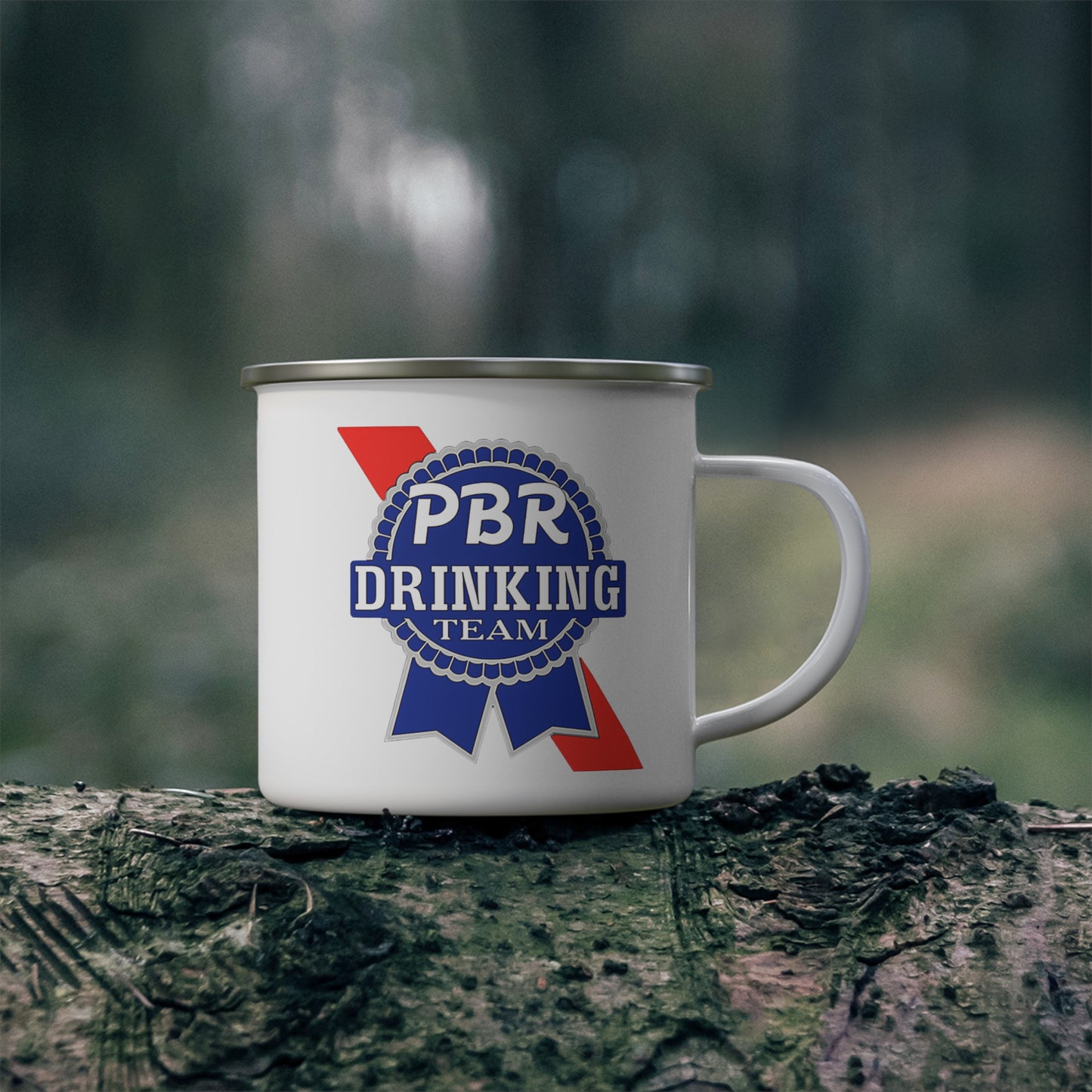 PBR Drinking Team Enamel Camping Mug