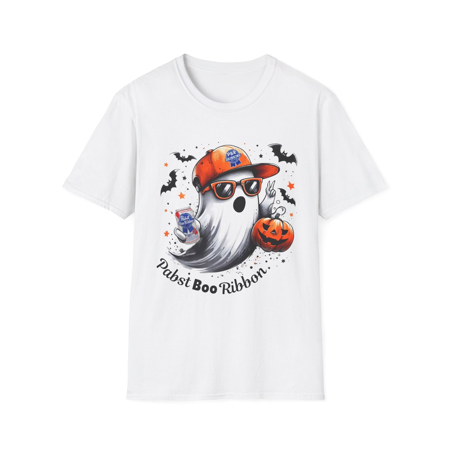 Pabst Boo Ribbon Halloween T-Shirt!!