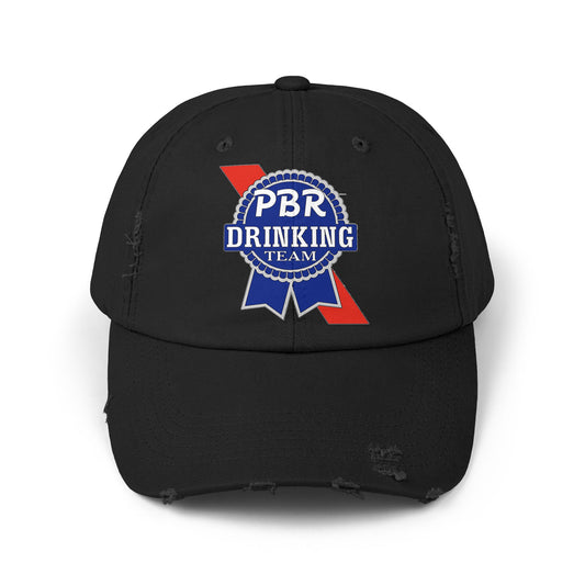 PBR Drinking Team Unisex Distressed Cap