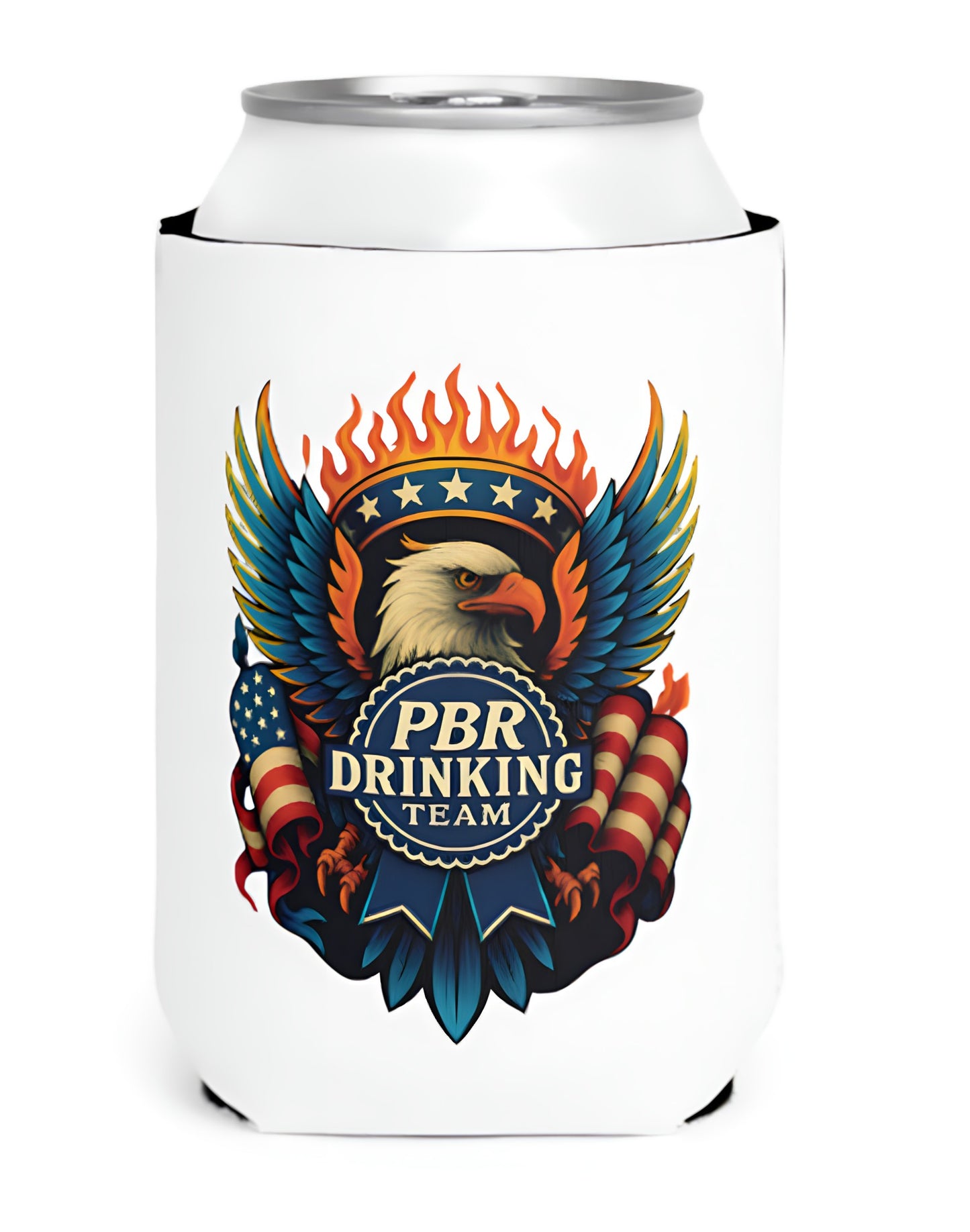 PBR Drinking Team Freedom on Tap Koozie