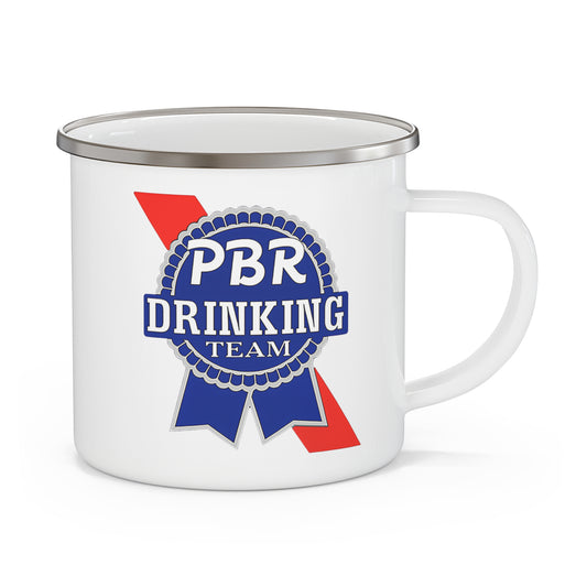 PBR Drinking Team Enamel Camping Mug