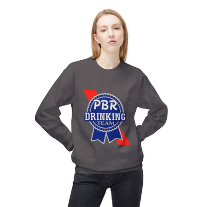 PBR Drinking Team Unisex Midweight Softstyle Fleece Crewneck Sweatshirt