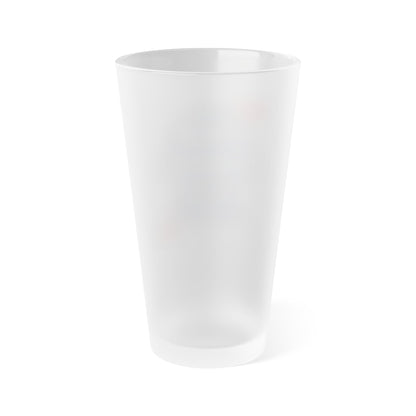 PBR Drinking Team Frosted Pint Glass, 16oz