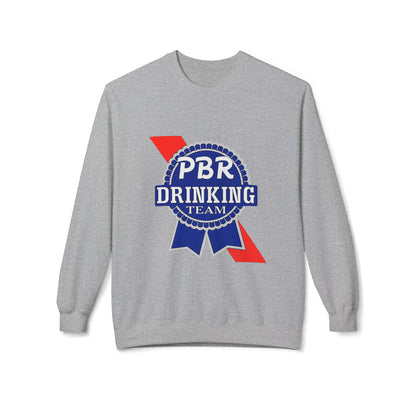 PBR Drinking Team Unisex Midweight Softstyle Fleece Crewneck Sweatshirt