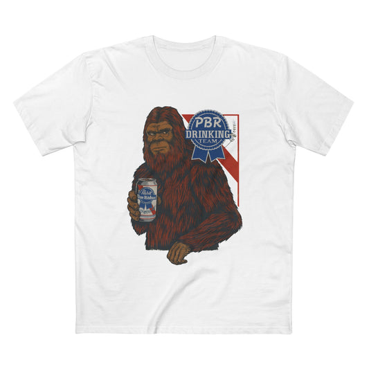 Bigfoot PBR Drinking Team Tee – Cold Beers & Tall Tales
