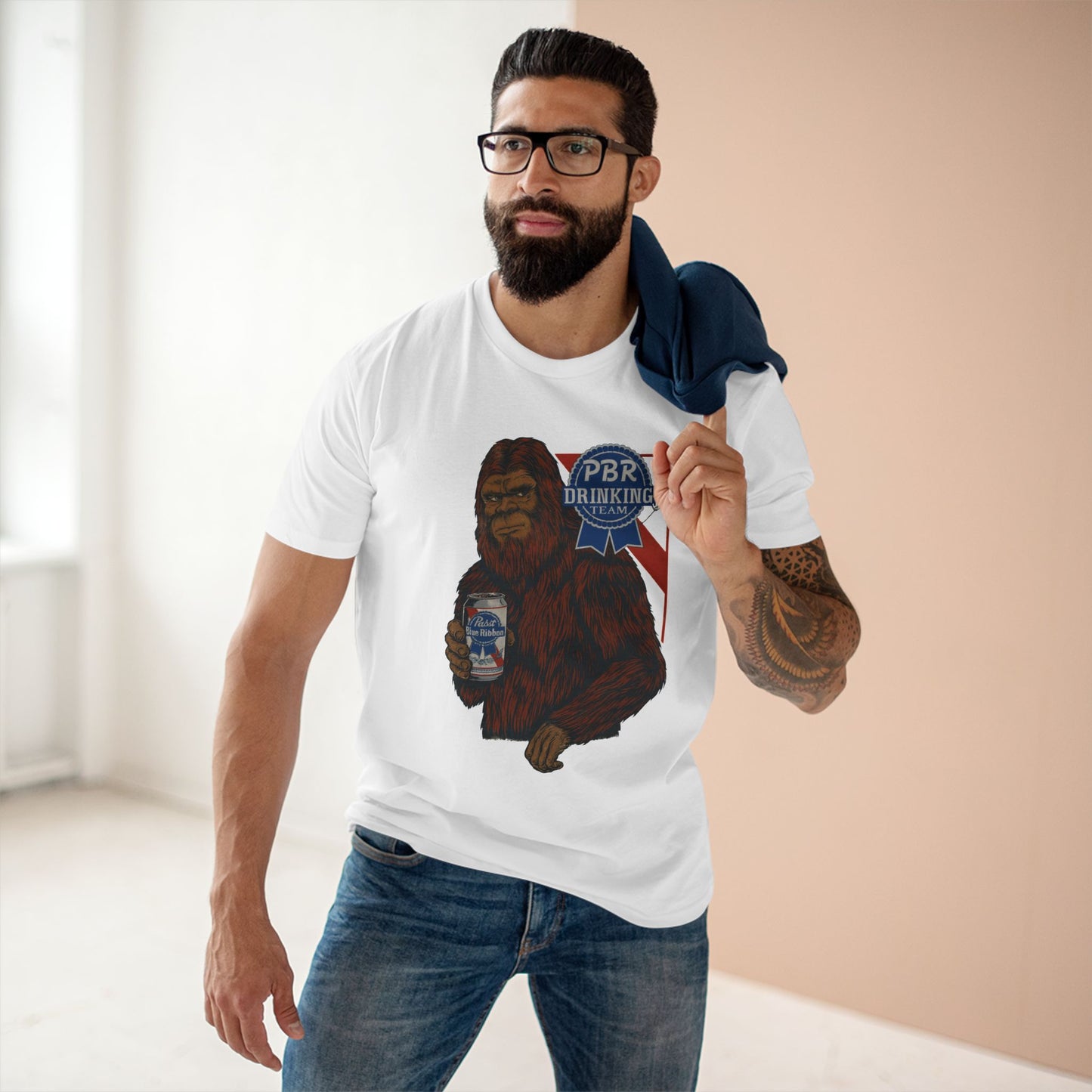 Bigfoot PBR Drinking Team Tee – Cold Beers & Tall Tales
