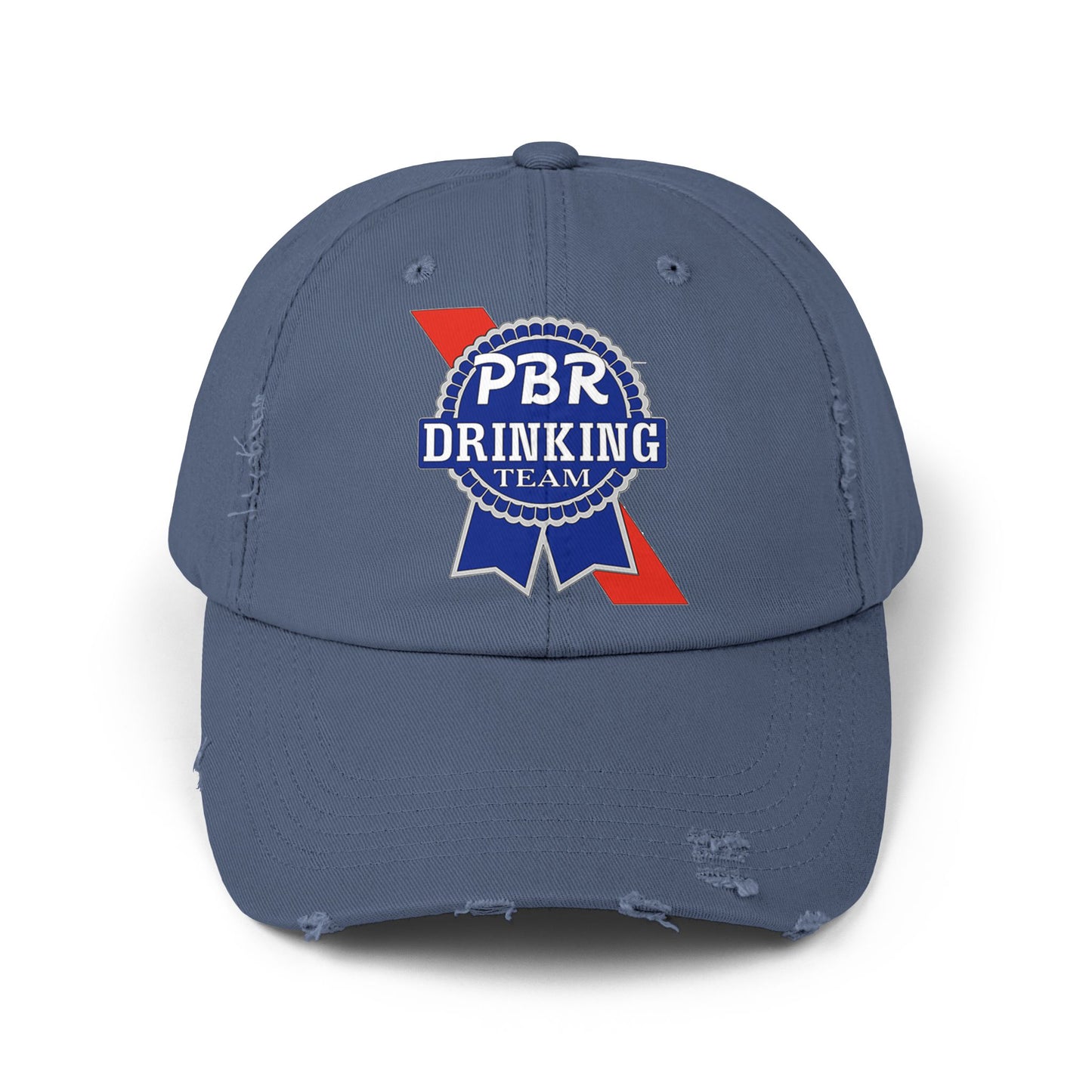 PBR Drinking Team Unisex Distressed Cap