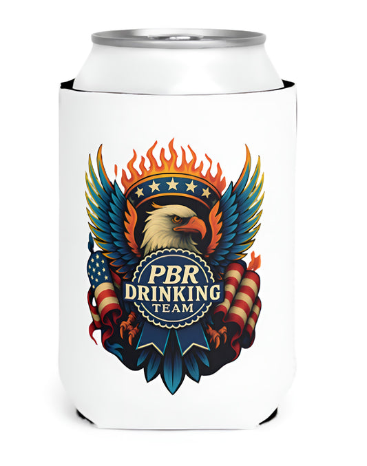 PBR Drinking Team Freedom on Tap Koozie